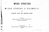 Mihovil Pavlinovic - Misao Hrvatska i Misao Srbska u Dalmaciji Od God. 1848-1882
