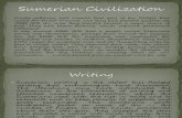 Sumerian Civilization - W.H. Presentation