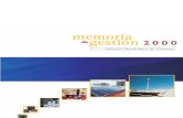 Memoria Instituto Tecnológico de Canarias (2000)
