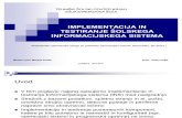 Implementacija in Testiranje Informacijskega Sistema (prezentacija)