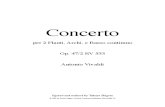 Vivaldi 2 Flute Conc Rv 533