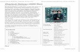 Sherlock Holmes 2009 Wiki