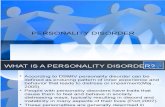 PERSONALITY DISORDER- FAIZAH BINTI NORDIN (2007288102)
