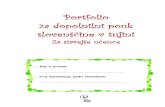 Portfolio Za Starejše Učence Slovensko 15jul09