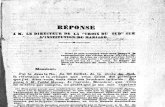 Edmond de Chazal REPONSE a M Le Directeur de La Croix Du Sud Sur L'INSTITUTION DU MARIAGE St Antoine Ile Maurice 1859
