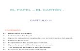 EL PAPEL – EL CARTÓN -