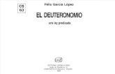 063 El Deuteronomio Felix Garc
