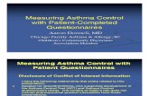 Asthma Questionnaires - Donnell (9 09)