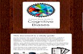 Cognitive biases: A visual study guide [Eric Fernandez]
