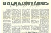 Balmazújváros újság - 1987 november