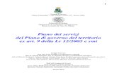 PGT - Piano dei Servizi - Bozza