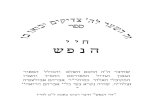 Rabbi Avraham Abulafia: Chayei HaNefesh