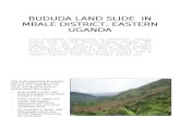 Landslides in Uganda