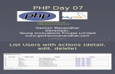 07 PHP MYSQL Update Delete