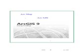 دليل تدريبي لاستخدام برنامج arc map من برنامج arcgis الإصدار 9.1