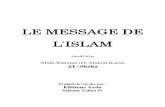 LE MESSAGE DE L’ISLAM