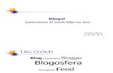 Blogul-Instrument Al Publicitatii on-line