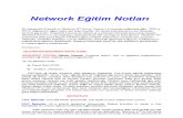 2.Network Eğitim Notları