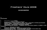 Freshers Prelims(Ans)
