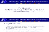 Monitoring Mental Health Environments project summary Portuguese