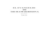 EL EVANGELIO  DE  SRI RAMAKRISHNA - Tomo III