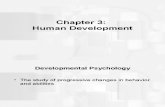 Ch. 3: Human Development
