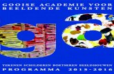 Cursusprogramma Gooise Academie 2015-2016