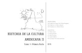 Historia de la cultura americana II