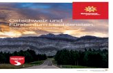 Grand tour of Switzerland - Abschnittsbroschüre Ostschweiz