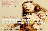 Programma Internationaal Kamermuziekfestival