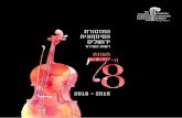Jerusalem Symphony Orchestra Season 15-16