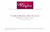 Calendario corsi di cucina myda catania maggio giugno 2015