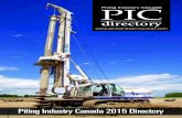 Piling Industry Canada 2015 Directory