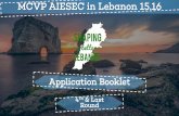 MCVP 15.16 AIESEC in Lebanon 4th round