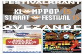 Klomppop & Straatfestival - Festivalkrant 2015