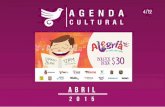 Agenda Cultural Abril 2015