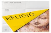 Catàleg 2015 Religió Catòlica per a Secundària d'Editorial Casals