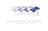 Resolution Booklet | 18th National Session of EYP Ireland