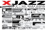 XJAZZ Festival 2015 Programmheft