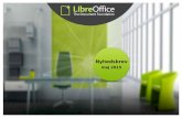LibreOffice nyhedsbrev for maj 2015