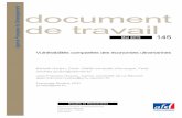 Document de travail n°145 | Vulnérabilités comparées des économies ultramarines