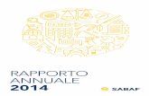 Rapporto Annuale Sabaf 2014 - ITA