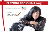Elezioni Regionali 2015 - Programma Adele Allegrini - Forza Italia