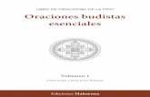 Oraciones budistas esenciales. Volumen 1. Oraciones y prácticas básicas