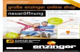 Große Enzinger Online Shop Neueröffnung