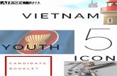 Vietnam Youth Icon 5 Candidate Booklet