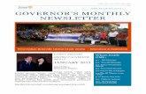 Governor's Monthly Newsletter No 06, Jan 2015