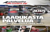 Asiakaslehti 2015 - Autohuolto Järvinen Oy