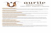 Cafés AURILE - Preguntas y Respuestas