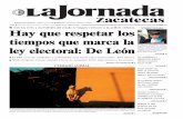 La Jornada Zacatecas, jueves 25 de junio del 2015